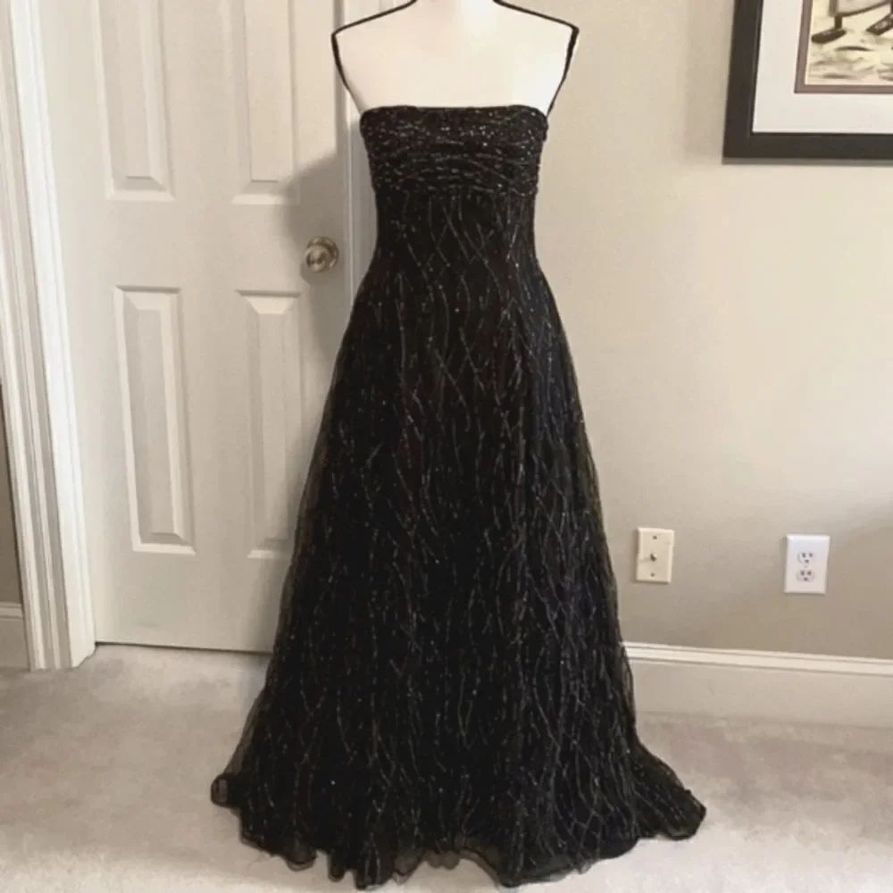 Vintage VictorβCosta ball gown Dress tulle Szβ8
